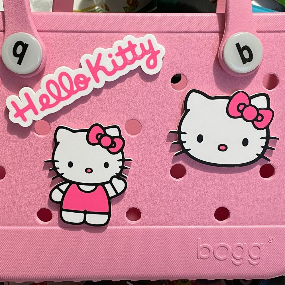Set of 3 Hello Kitty Bogg Charms-Hello Kitty Bogg Charms